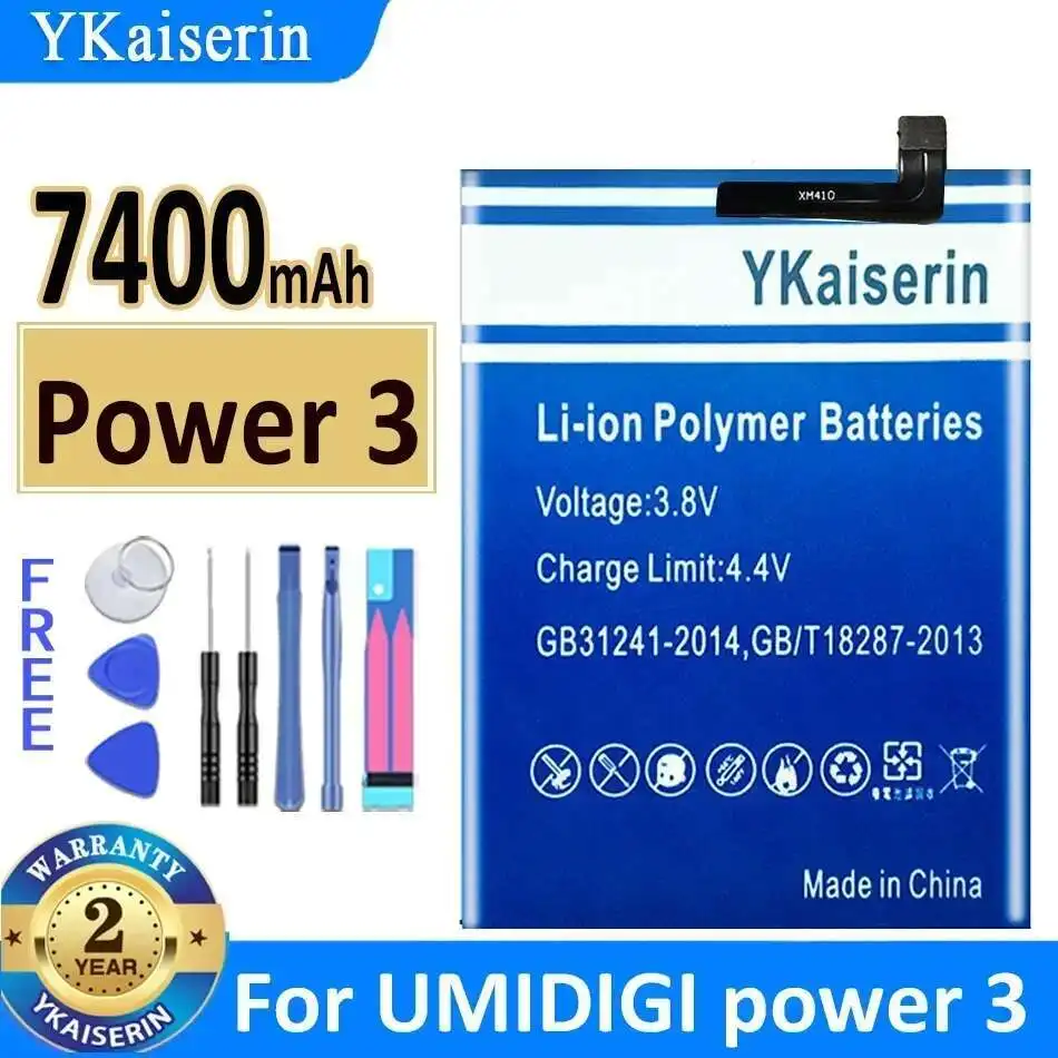 Для Umidigi Power 3 3 для Umi аккумулятор мобильного телефона большой емкости 7400 мАч
Для Umidigi Power 3 3 для Umi аккумулятор мобильного телефона большой емкости 7400 мАч