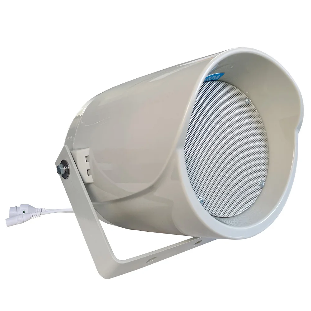 Directional Waterproof Horn Speaker 10W Aluminum Shell Built-in IPX-6 Power Amplifier POE/WiFi Wireless Charger for Mobile Phone
Directional Waterproof Horn Speaker 10W Aluminum Shell Built-in IPX-6 Power Amplifier POE/WiFi Wireless Charger for Mobile Phone