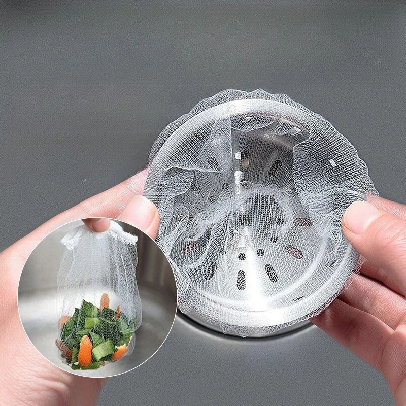 30/100PC Sink Filter Screen Elastic Band Opening Disposable Household Kitchen Sewage Anti Blocking Garbage Filtration Kitchen
30/100PC Sink Filter Screen Elastic Band Opening Disposable Household Kitchen Sewage Anti Blocking Garbage Filtration Kitchen