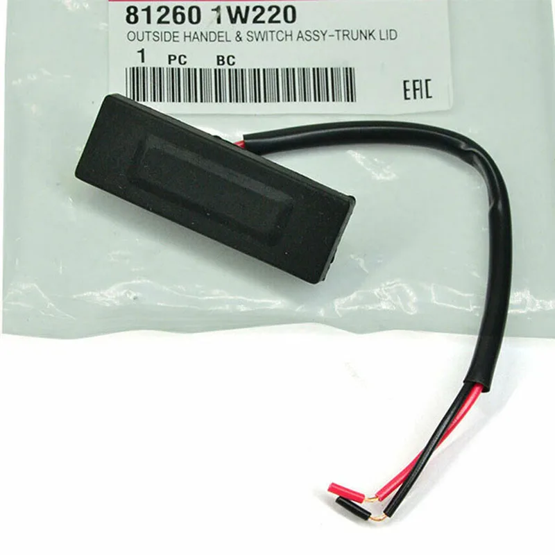 Rear trunk opening button switch FOR Kia Picanto FE Hyundai Model's tail door handle switch is activated and released 2011-2015
Rear trunk opening button switch FOR Kia Picanto FE Hyundai Model's tail door handle switch is activated and released 2011-2015