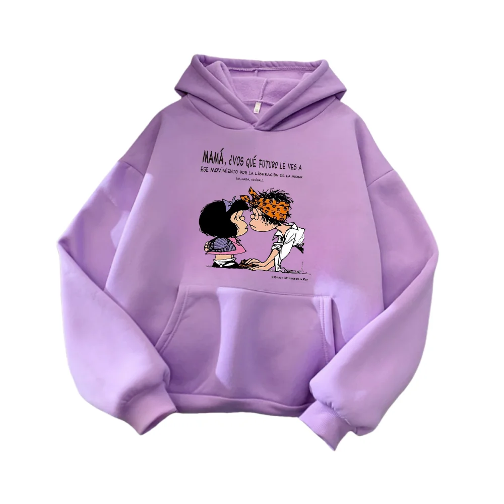 Mafalda Female Funny y2k streetwear kawaii harajuku sweatshirt ropa men women winter clothes outerwear outfits anime hoodie tops
Mafalda Female Funny y2k streetwear kawaii harajuku sweatshirt ropa men women winter clothes outerwear outfits anime hoodie tops