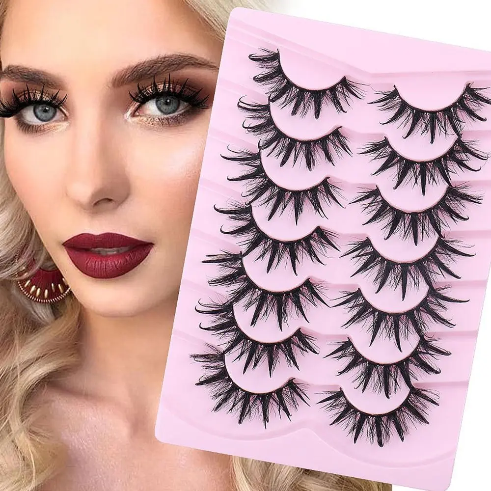 Women's Beauty Faux Mink 3D Manga Lashes Cross Wispy Natural Eyelashes Handmade Soft Fake Eyelashes Eyelash Extension
Women's Beauty Faux Mink 3D Manga Lashes Cross Wispy Natural Eyelashes Handmade Soft Fake Eyelashes Eyelash Extension
