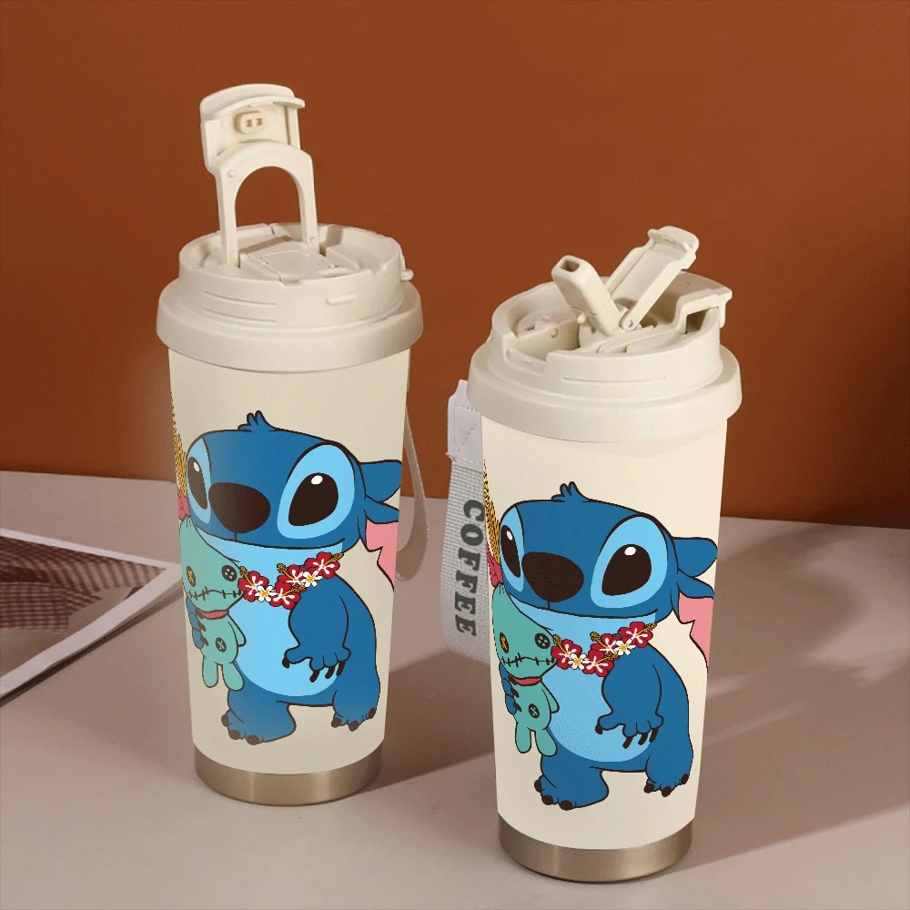 Stitch Portable Coffee Cup Leakproof Girl Pattern Water Cup Stitch Angel Anime Kawaii Outdoor Travel High Temperature Resistant
Stitch Portable Coffee Cup Leakproof Girl Pattern Water Cup Stitch Angel Anime Kawaii Outdoor Travel High Temperature Resistant