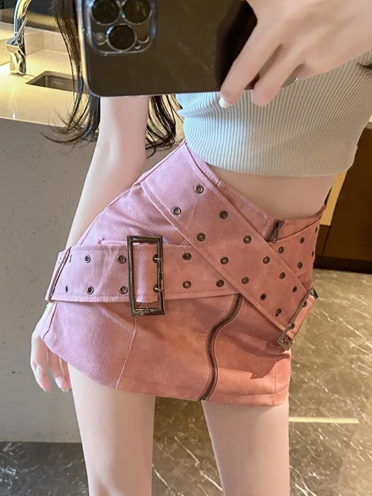 Solid Color High Waist Loose Ladies Fashion Zipper A-line Skirt Spring Autumn Thin Streetwear 2024 New Casual Women's Clothing
Solid Color High Waist Loose Ladies Fashion Zipper A-line Skirt Spring Autumn Thin Streetwear 2024 New Casual Women's Clothing