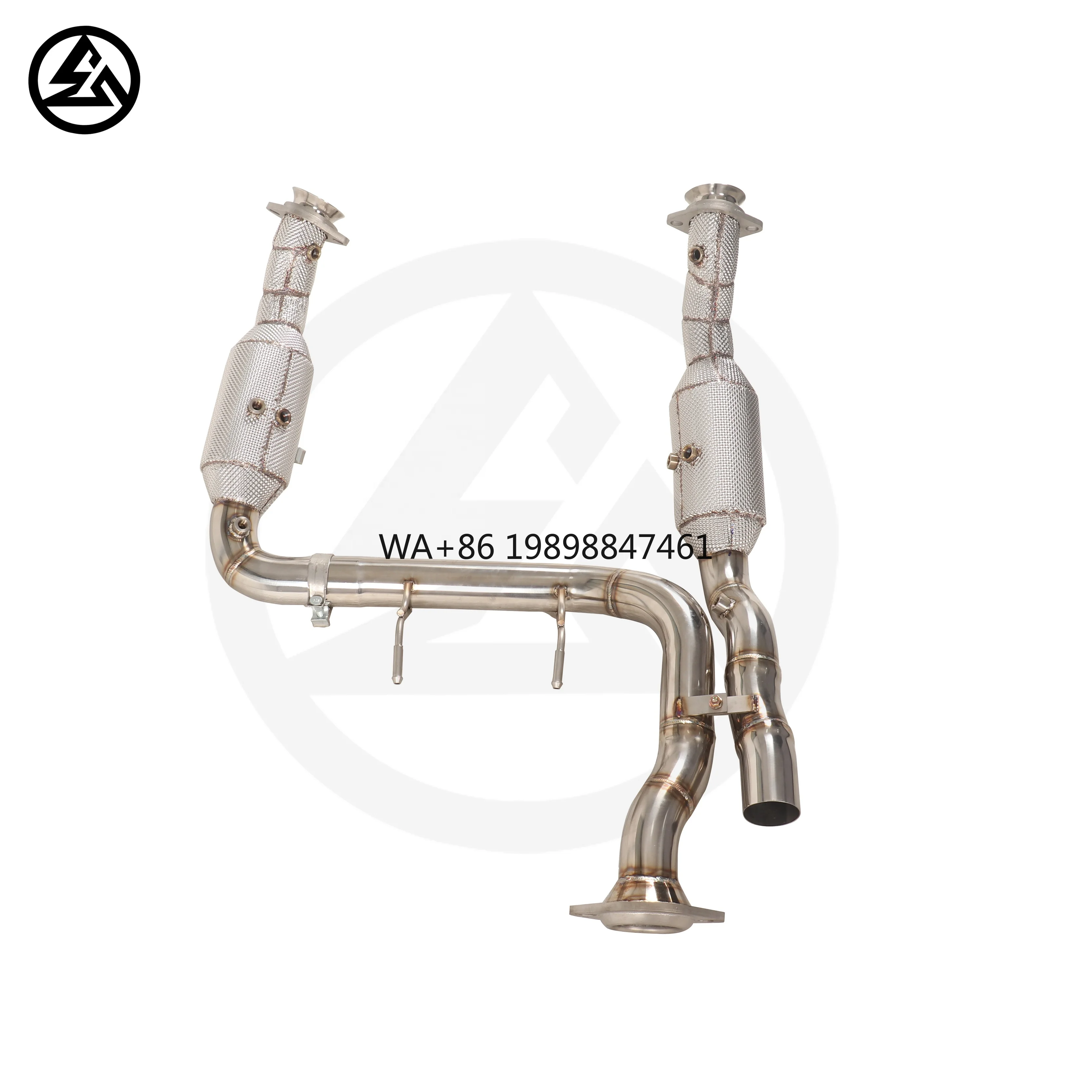 High Flow Exhaust Pipe for Ford Raptor F150 3.5TT 2023 Ss304 Catted Downpipe with Heat Wrap Performance Parts
High Flow Exhaust Pipe for Ford Raptor F150 3.5TT 2023 Ss304 Catted Downpipe with Heat Wrap Performance Parts