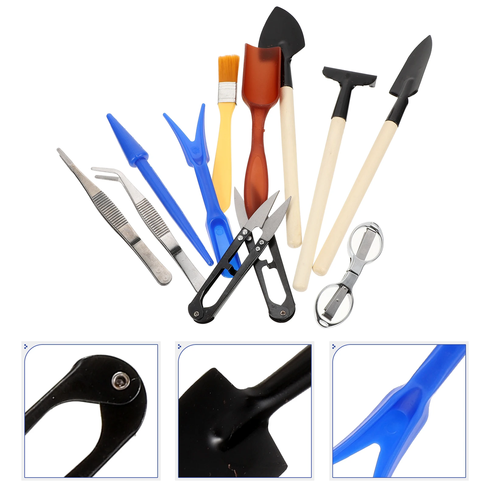 1 set 1 Set Garden Tool Set Metal Wooden Shovels Trowel Rake Transplanting Digging Soil Loosening Flowerpot Planting Tools
1 set 1 Set Garden Tool Set Metal Wooden Shovels Trowel Rake Transplanting Digging Soil Loosening Flowerpot Planting Tools
