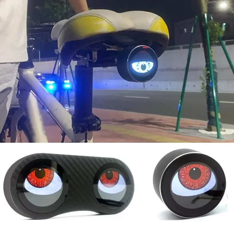 Dynamic Devil Eyes Bike Tail Light Waterproof Bicycle Rear Light Usb Rechargeable Bike Motorcycle Accessory For Night Riding
Dynamic Devil Eyes Bike Tail Light Waterproof Bicycle Rear Light Usb Rechargeable Bike Motorcycle Accessory For Night Riding