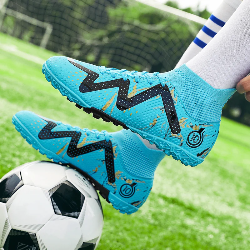 2025 Men's Soccer Shoes Large Size Ultralight Football Boots Boys Sneakers Non-Slip AG/TF Soccer Cleats Ankle Boots Unisex
2025 Men's Soccer Shoes Large Size Ultralight Football Boots Boys Sneakers Non-Slip AG/TF Soccer Cleats Ankle Boots Unisex