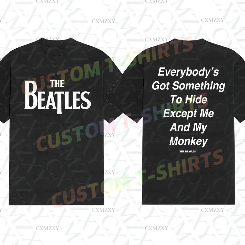 Men T Shirt Casual The Beatle Me and My Monkey T-shirt Graphic Summer Sports Tops 100% Cotton Streetwear S-3XL Cool Tee
Men T Shirt Casual The Beatle Me and My Monkey T-shirt Graphic Summer Sports Tops 100% Cotton Streetwear S-3XL Cool Tee