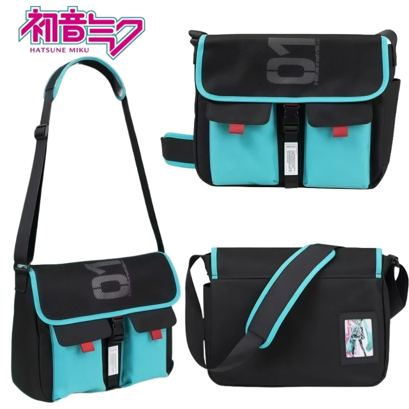 Hatsune Miku Crossbody Bag Large-capacity Multi-functional Single-shoulder Bag Anime Merchandise Storage Backpack Festival Gifts
Hatsune Miku Crossbody Bag Large-capacity Multi-functional Single-shoulder Bag Anime Merchandise Storage Backpack Festival Gifts