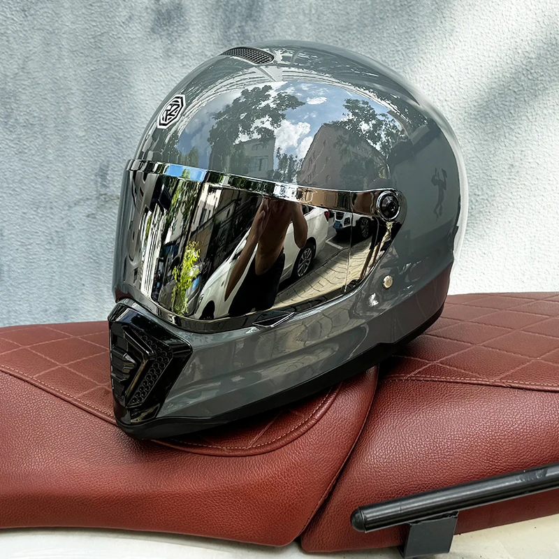 Casco Sports helmet Sports helmet retro Full Face motorcycle helmet, men's and women's Motocross helmet off-road,
Casco Sports helmet Sports helmet retro Full Face motorcycle helmet, men's and women's Motocross helmet off-road,
