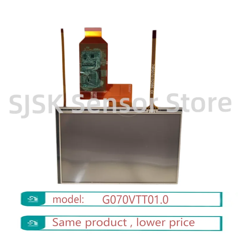 G070VTT01.0 7.0" 800×480 WVGA 380cd/m² Parallel RGB 40pin Matte Industrial LCD Display Panel
G070VTT01.0 7.0" 800×480 WVGA 380cd/m² Parallel RGB 40pin Matte Industrial LCD Display Panel