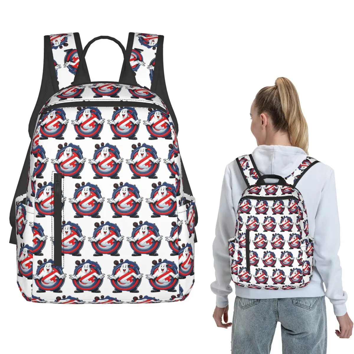 Catch That Ghost Backpack Large Capacity Children BookBag School Bag Shoulder Bags for Men Women
Catch That Ghost Backpack Large Capacity Children BookBag School Bag Shoulder Bags for Men Women