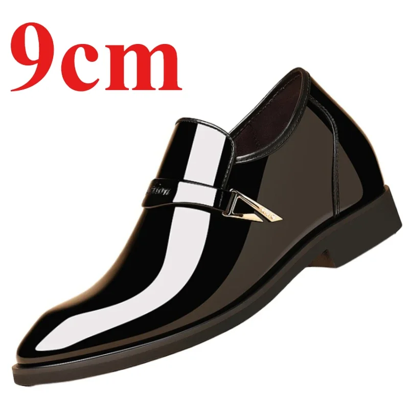 Height-increasing Dress Shoes for Men's Comfortable Casual Business Invisible Increased 9cm Thick Bottom Wedding Groom Shoes Man
Height-increasing Dress Shoes for Men's Comfortable Casual Business Invisible Increased 9cm Thick Bottom Wedding Groom Shoes Man