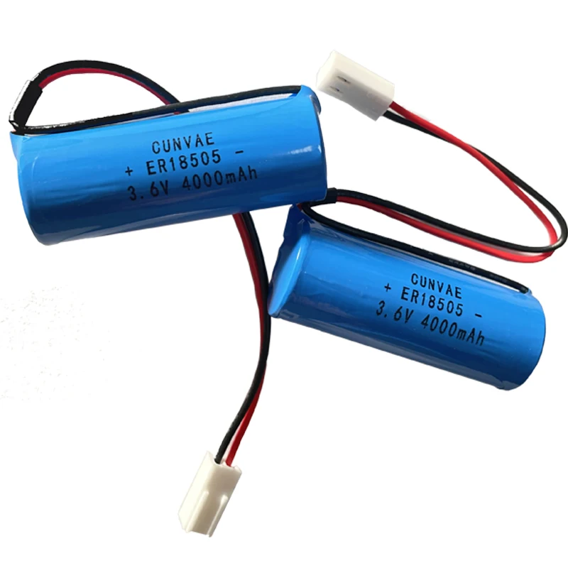 100pcs OEM ER18505 ER 18505 18505H AA Lithium Lisoci2 Battery 3.6V 4ah 2510-2p reverse plug Customized
100pcs OEM ER18505 ER 18505 18505H AA Lithium Lisoci2 Battery 3.6V 4ah 2510-2p reverse plug Customized