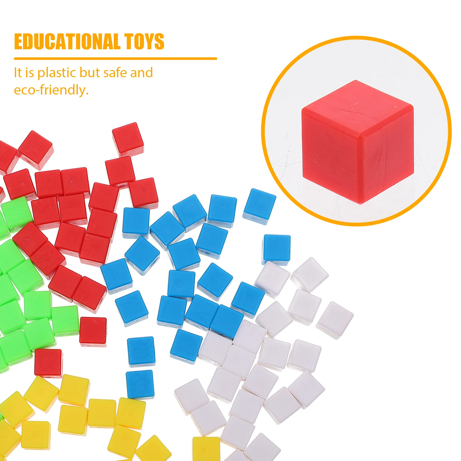 200 pcs Plastic Square Blocks Cube Sensory Toys Kids Educational Intelligence Developing Building Blocks Practical Cubes
200 pcs Plastic Square Blocks Cube Sensory Toys Kids Educational Intelligence Developing Building Blocks Practical Cubes