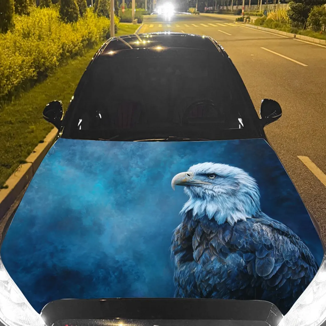 Car Decals An Eagle With Majestic And Mysterious Charm In A Deep Blue Backdrop Car Hood Sticker, Waterproof Self - Adhesive Viny
Car Decals An Eagle With Majestic And Mysterious Charm In A Deep Blue Backdrop Car Hood Sticker, Waterproof Self - Adhesive Viny