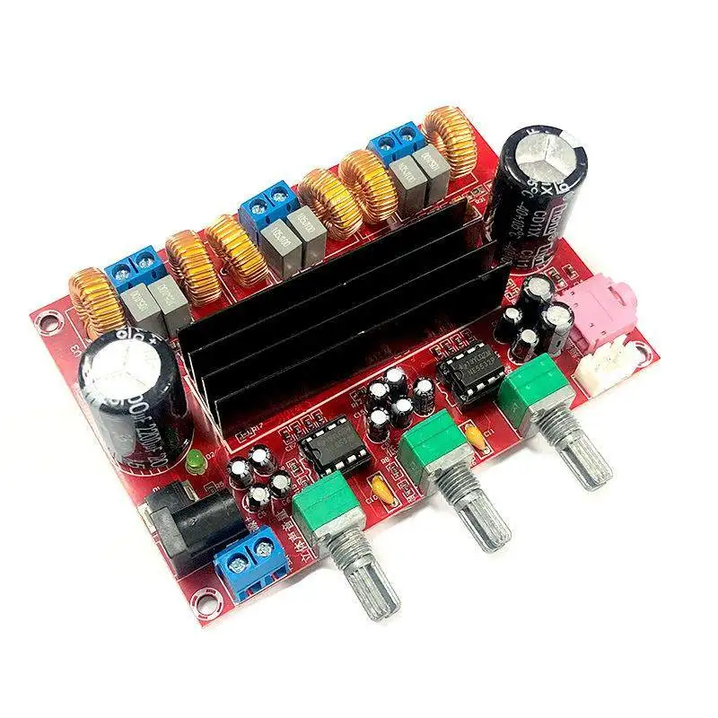 2.1 Channel High-power Digital Power Amplifier Board TPA3116D2 Power 2 * 80W + 100W XH-M139
2.1 Channel High-power Digital Power Amplifier Board TPA3116D2 Power 2 * 80W + 100W XH-M139