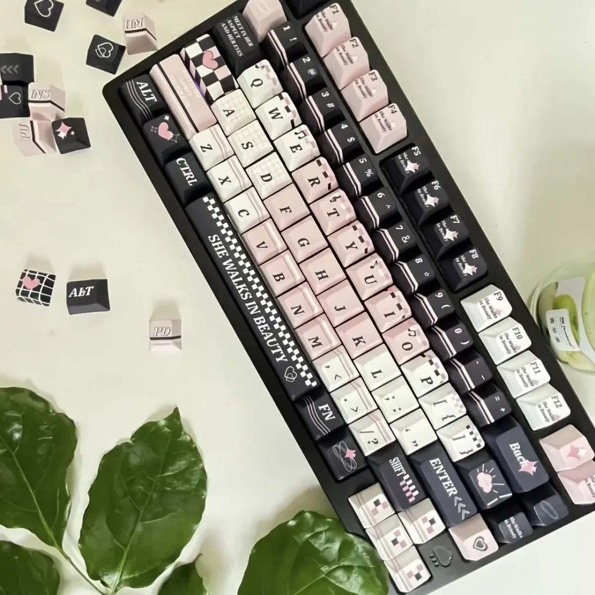 Her story keycaps full five-sided sublimation process new original height pbt material
Her story keycaps full five-sided sublimation process new original height pbt material