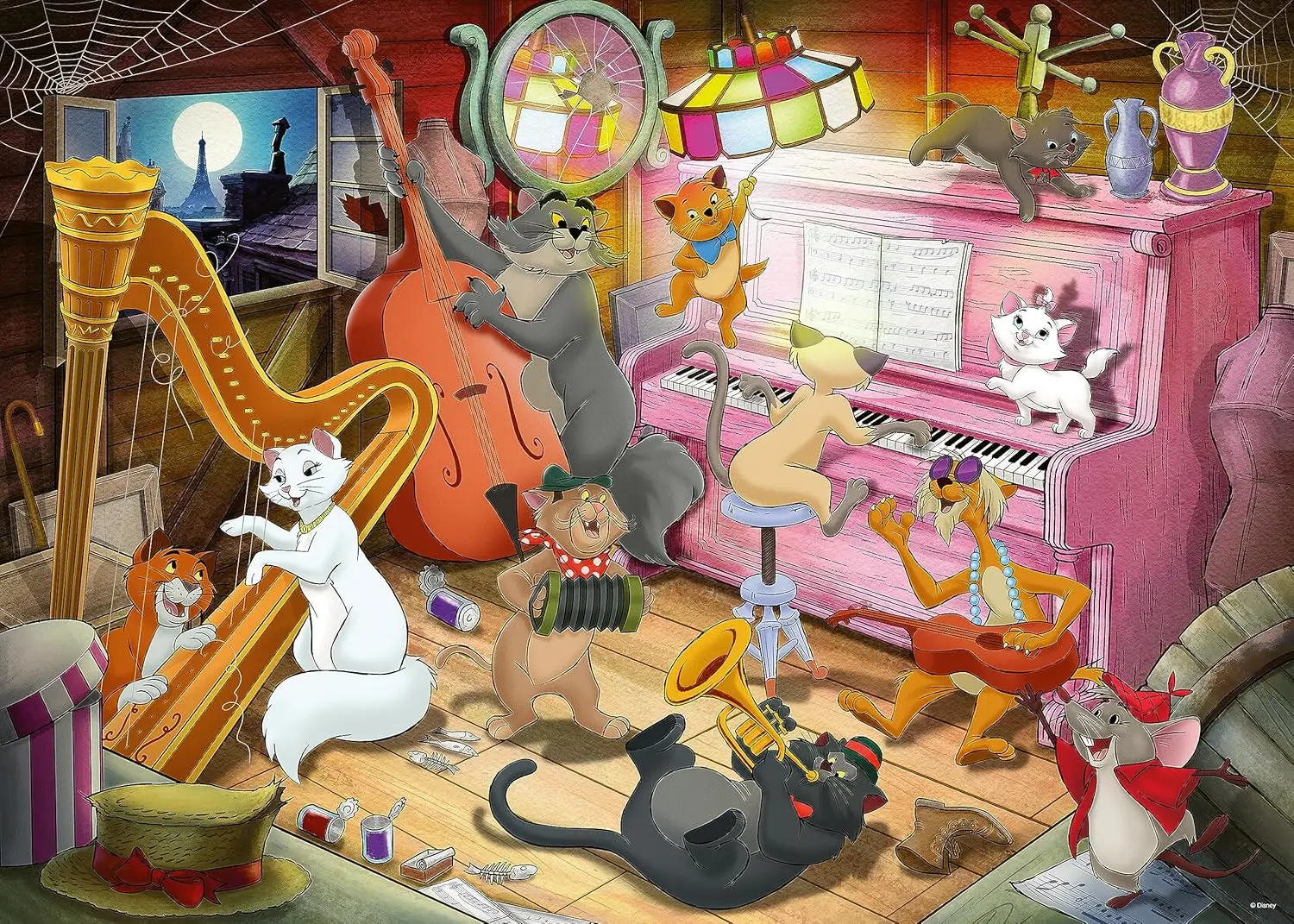 300/500/1000pcs Animal Concert Jigsaw Puzzle Family Fun Educational Toys for Adult Home Bedroom Decor Livingroom Floor Game
300/500/1000pcs Animal Concert Jigsaw Puzzle Family Fun Educational Toys for Adult Home Bedroom Decor Livingroom Floor Game