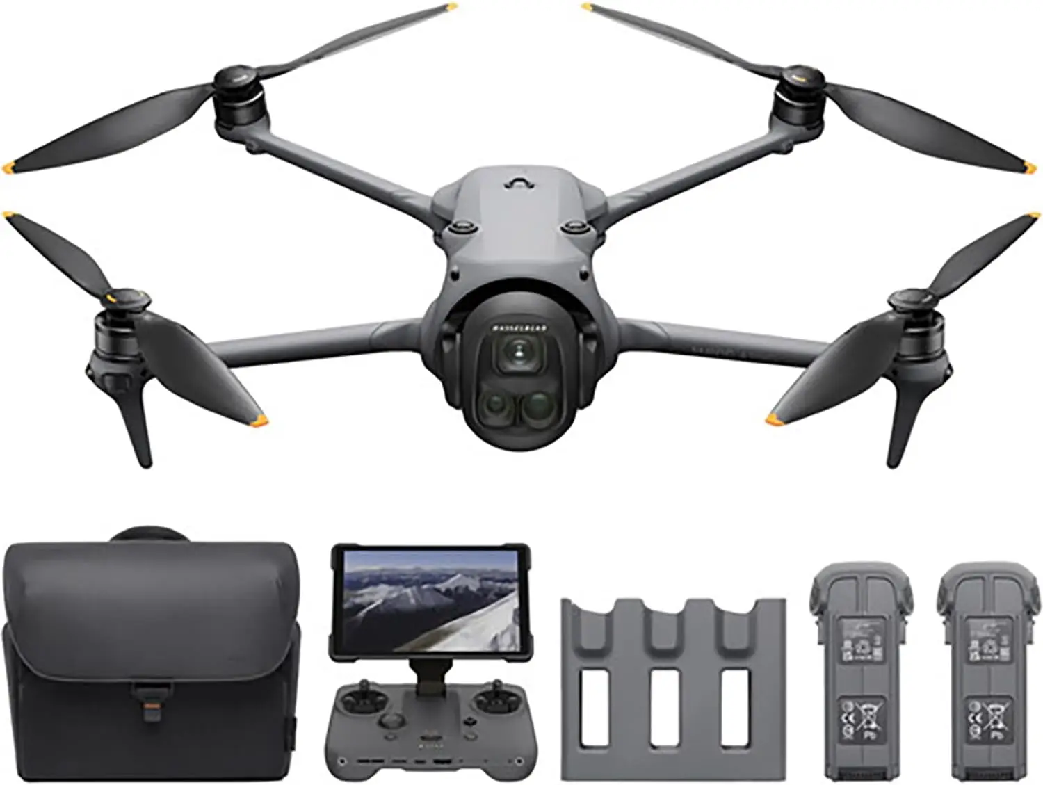 Camera, Triple-Camera System, 6K/60fps HDR Video, 51-Min Flight Time, O4+ 30km Video Transmission, 0.1-Lux Night Vision
Camera, Triple-Camera System, 6K/60fps HDR Video, 51-Min Flight Time, O4+ 30km Video Transmission, 0.1-Lux Night Vision