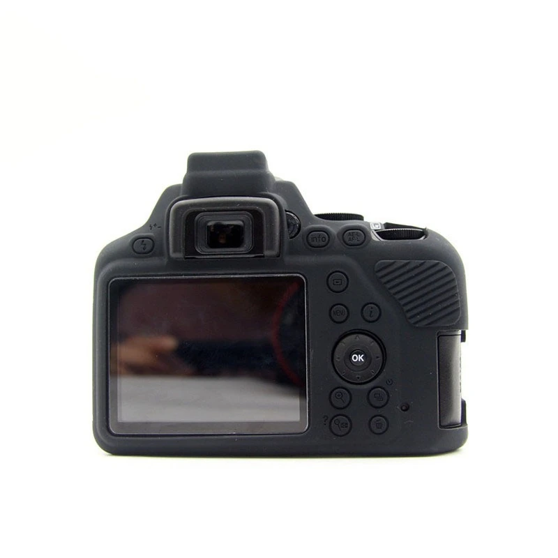Силиконовый защитный чехол-накладка для DSLR-камеры, для Nikon D3500, мягкий силиконовый чехол + защитная пленка в подарок
Силиконовый защитный чехол-накладка для DSLR-камеры, для Nikon D3500, мягкий силиконовый чехол + защитная пленка в подарок