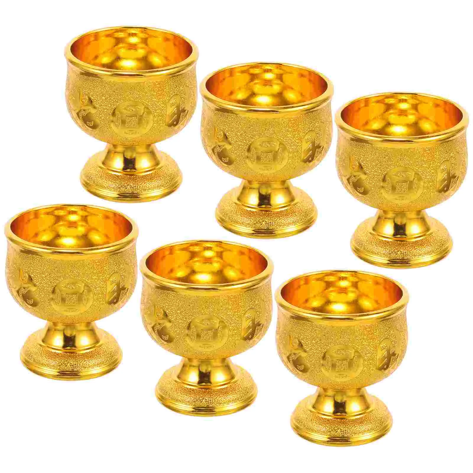 6 Pcs for Buddha in Ancestral Hall Smudge Bowl Container Wear-resistant Cup Supplies Plastic Offering
6 Pcs for Buddha in Ancestral Hall Smudge Bowl Container Wear-resistant Cup Supplies Plastic Offering