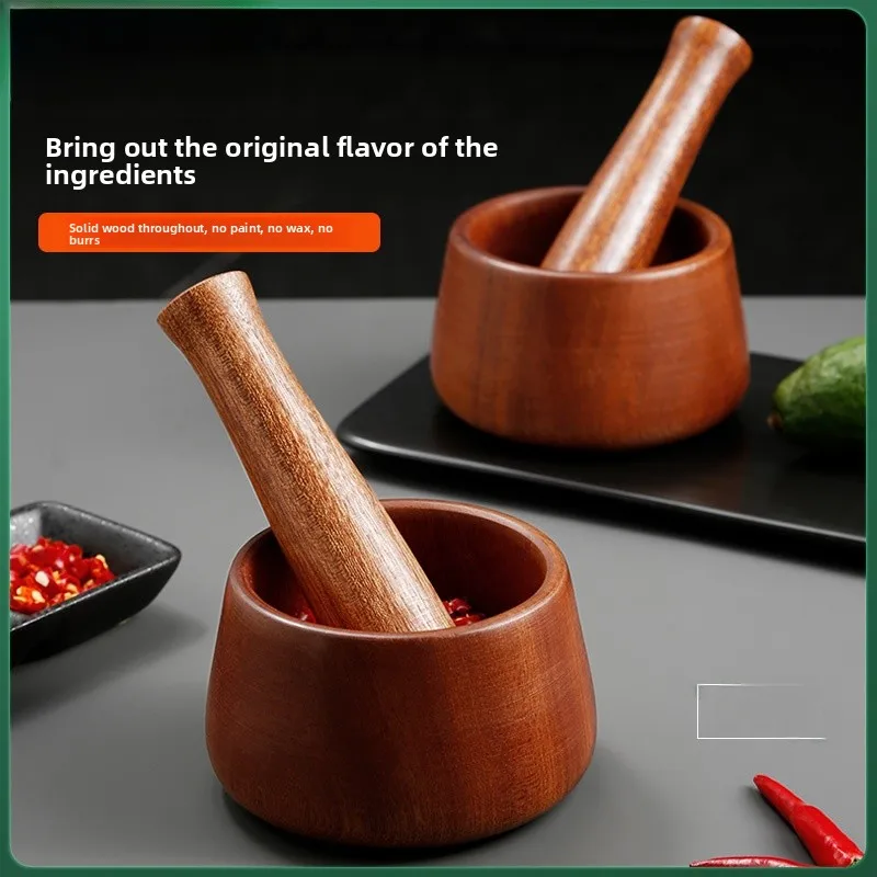 Real Wood Garlic Cruer Pepper inder Kitchen Tool for inding Garlic And Peppers Home Use Wooden Pestle And Mortar
Real Wood Garlic Cruer Pepper inder Kitchen Tool for inding Garlic And Peppers Home Use Wooden Pestle And Mortar