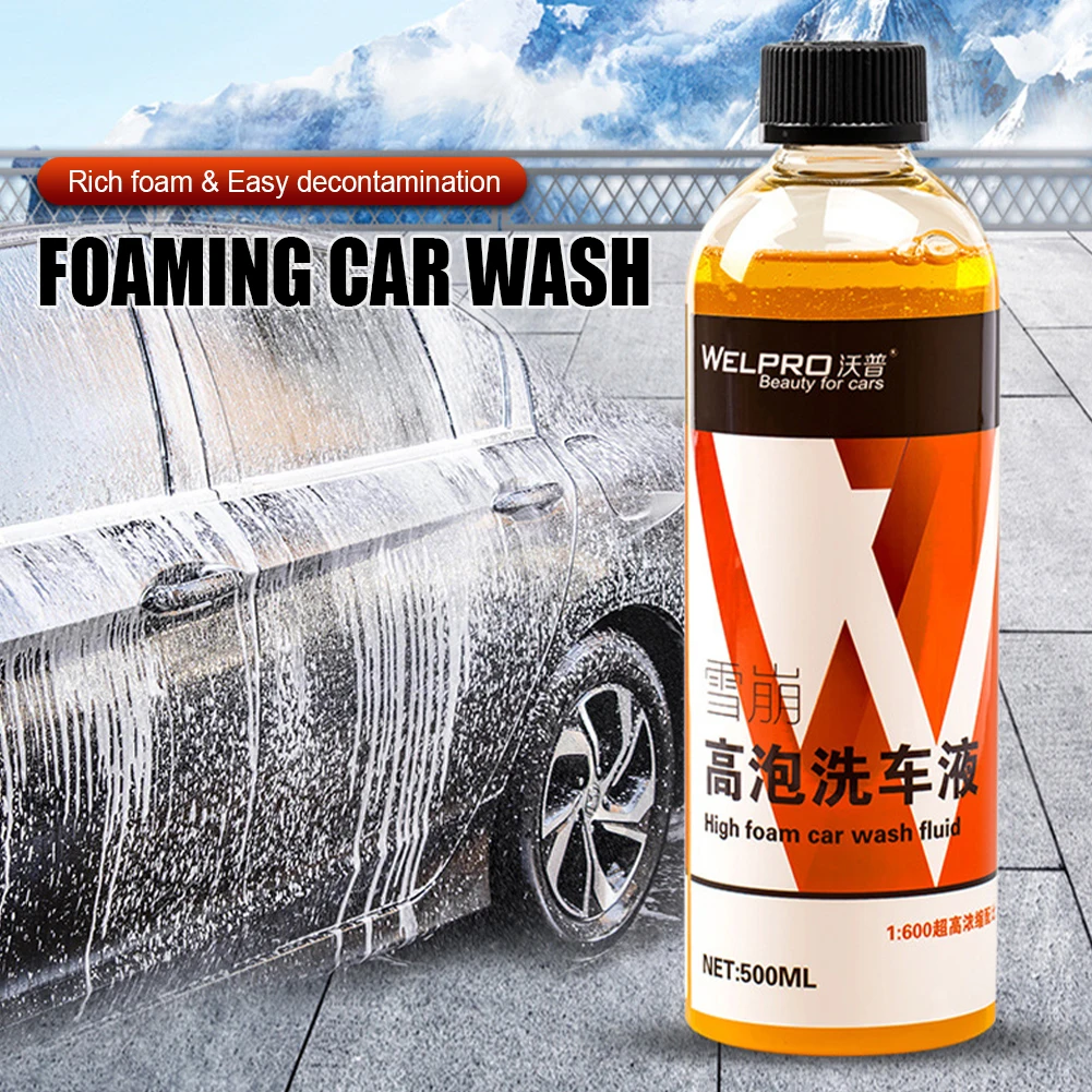 Car Wash Shampoo 500ML/Bottle Super Foam Paint Detailing Car Products Car Accessories Exterior Car Detailing Cleaning Materials
Car Wash Shampoo 500ML/Bottle Super Foam Paint Detailing Car Products Car Accessories Exterior Car Detailing Cleaning Materials