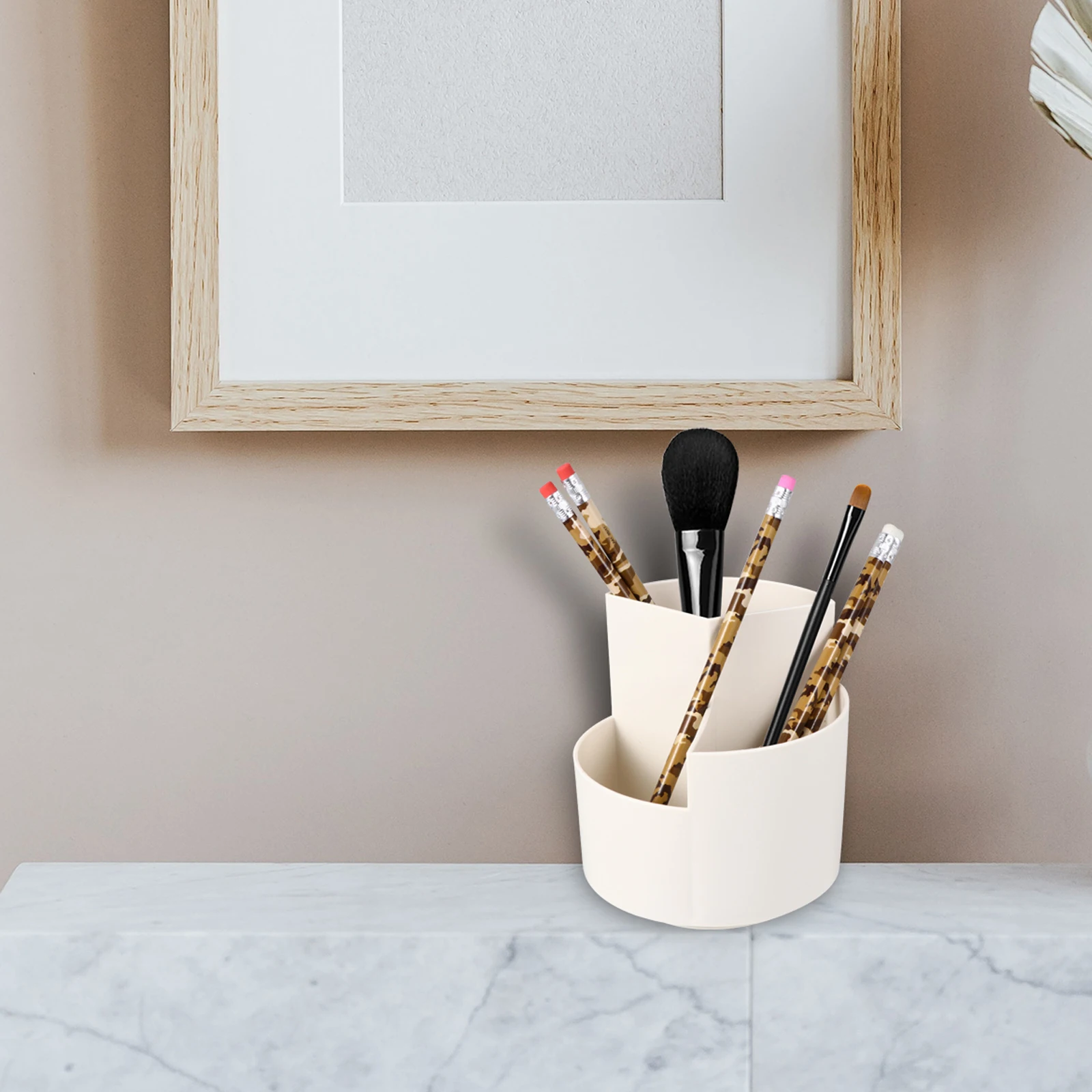 Rotating Pen Holder White Desktop ganizer Storage Container for Pens Makeup Tools Chopsticks Office Accessory
Rotating Pen Holder White Desktop ganizer Storage Container for Pens Makeup Tools Chopsticks Office Accessory