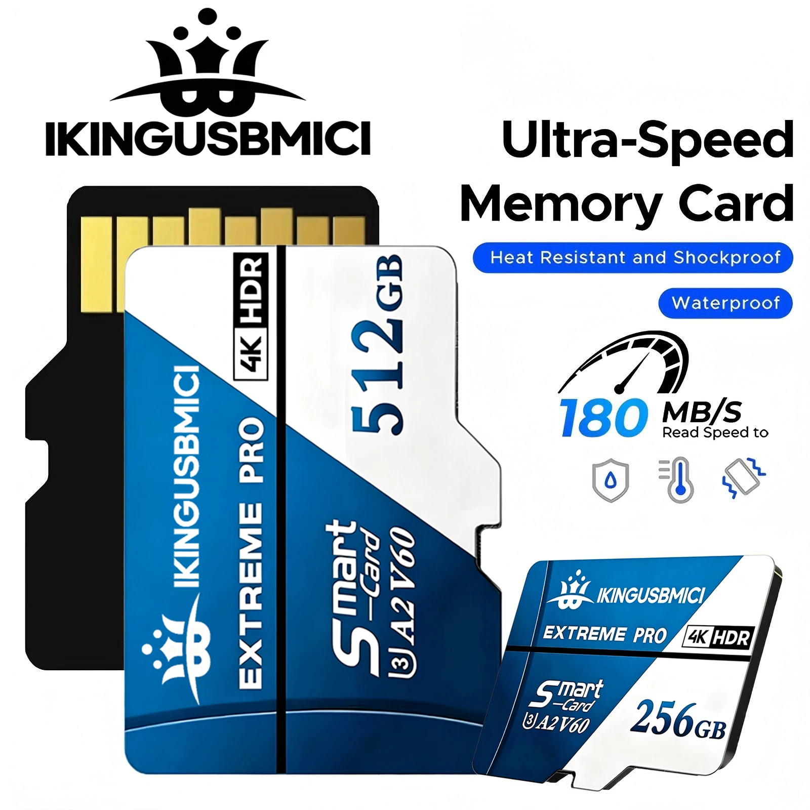 32GB 64GB 512GB Micro TF Card SD Cards TF Cards Memory Card A2 Fast Transfer Fast Transfer Ultra HD for Smartphone / PC / Mac
32GB 64GB 512GB Micro TF Card SD Cards TF Cards Memory Card A2 Fast Transfer Fast Transfer Ultra HD for Smartphone / PC / Mac