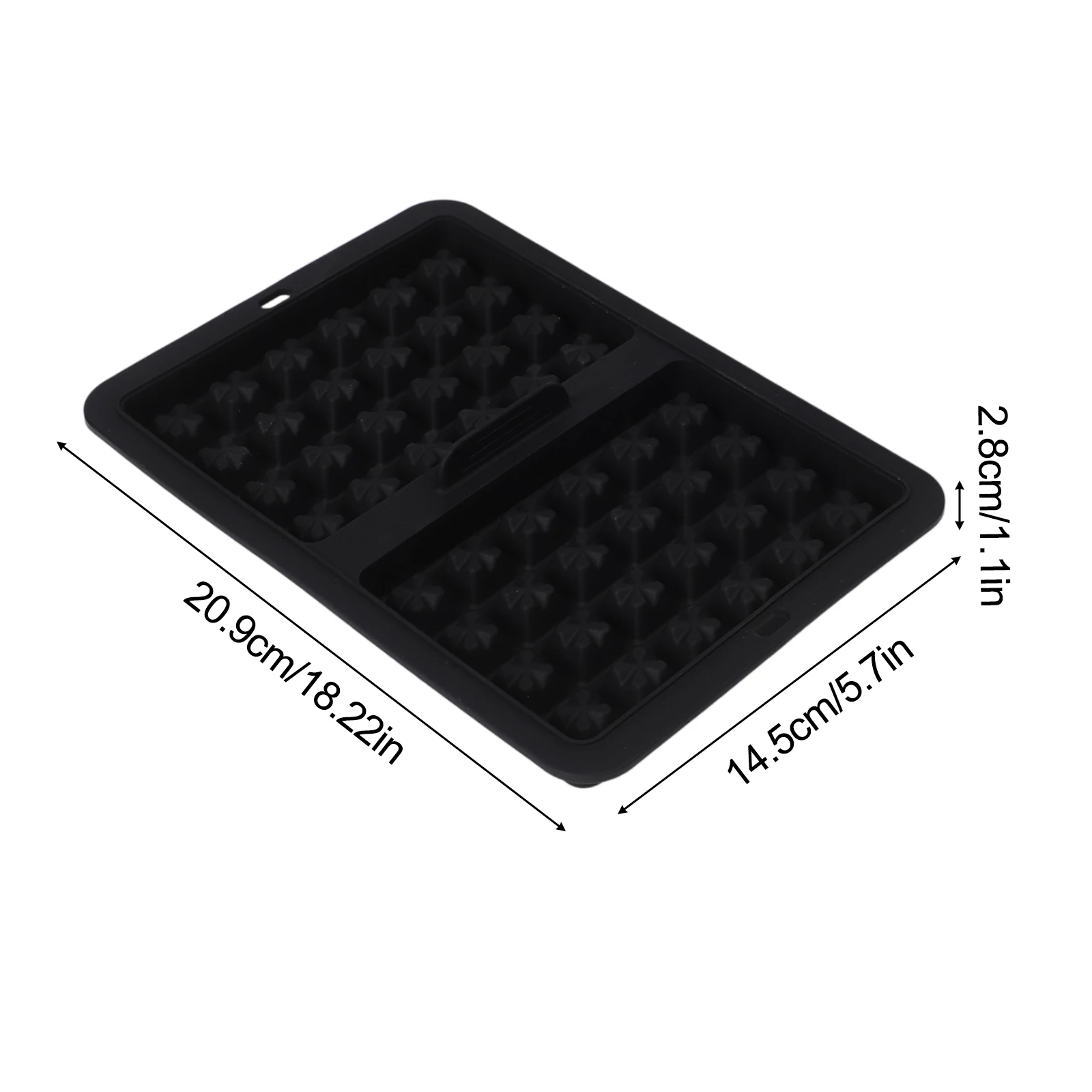 Culinary Creativity Hot Air Fryer Accessories Waffle Baking Tray Compatible With Air Fryer Accessory 20.9*14.5*2.8cm
Culinary Creativity Hot Air Fryer Accessories Waffle Baking Tray Compatible With Air Fryer Accessory 20.9*14.5*2.8cm