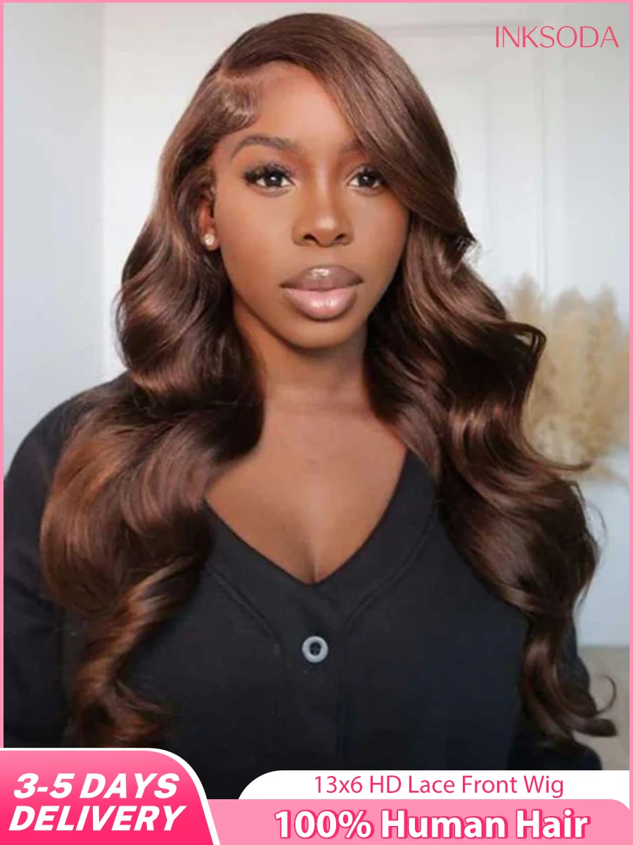 Объемная волна 13x4 Шоколадно-коричневые кружевные фронтальные парики Человеческие волосы Предварительно выщипанные бразильские каштановые девственные волосы 13x6 HD Передний парик для женщин
Объемная волна 13x4 Шоколадно-коричневые кружевные фронтальные парики Человеческие волосы Предварительно выщипанные бразильские каштановые девственные волосы 13x6 HD Передний парик для женщин