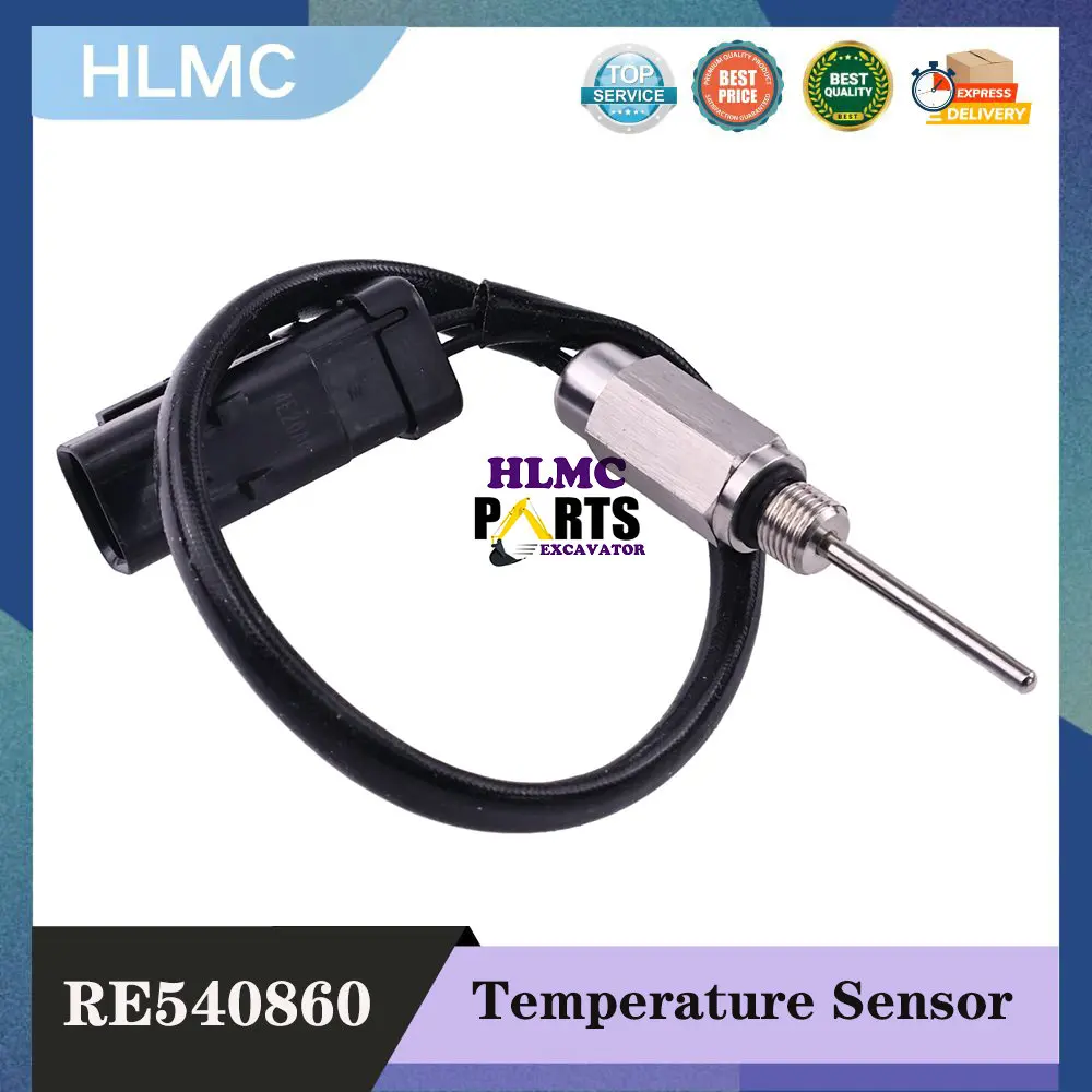 Temperature Sensor RE540860 Compatible with JD 7R 290 7R 310 8R 230 8R 250 8RT 310 8RX 310 9R 390 210G 250G 260P 260E
Temperature Sensor RE540860 Compatible with JD 7R 290 7R 310 8R 230 8R 250 8RT 310 8RX 310 9R 390 210G 250G 260P 260E