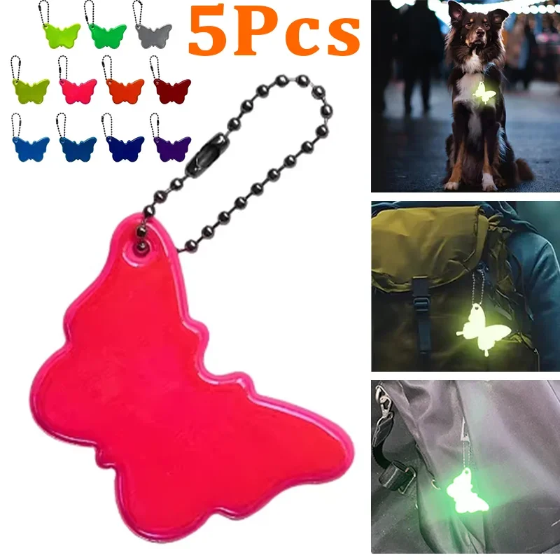 5Pcs Butterfly Reflective Pendants Creative Colorul Reflective PVC Butterfly Hanging Decoration Schoolbag Luggage Keychain
5Pcs Butterfly Reflective Pendants Creative Colorul Reflective PVC Butterfly Hanging Decoration Schoolbag Luggage Keychain