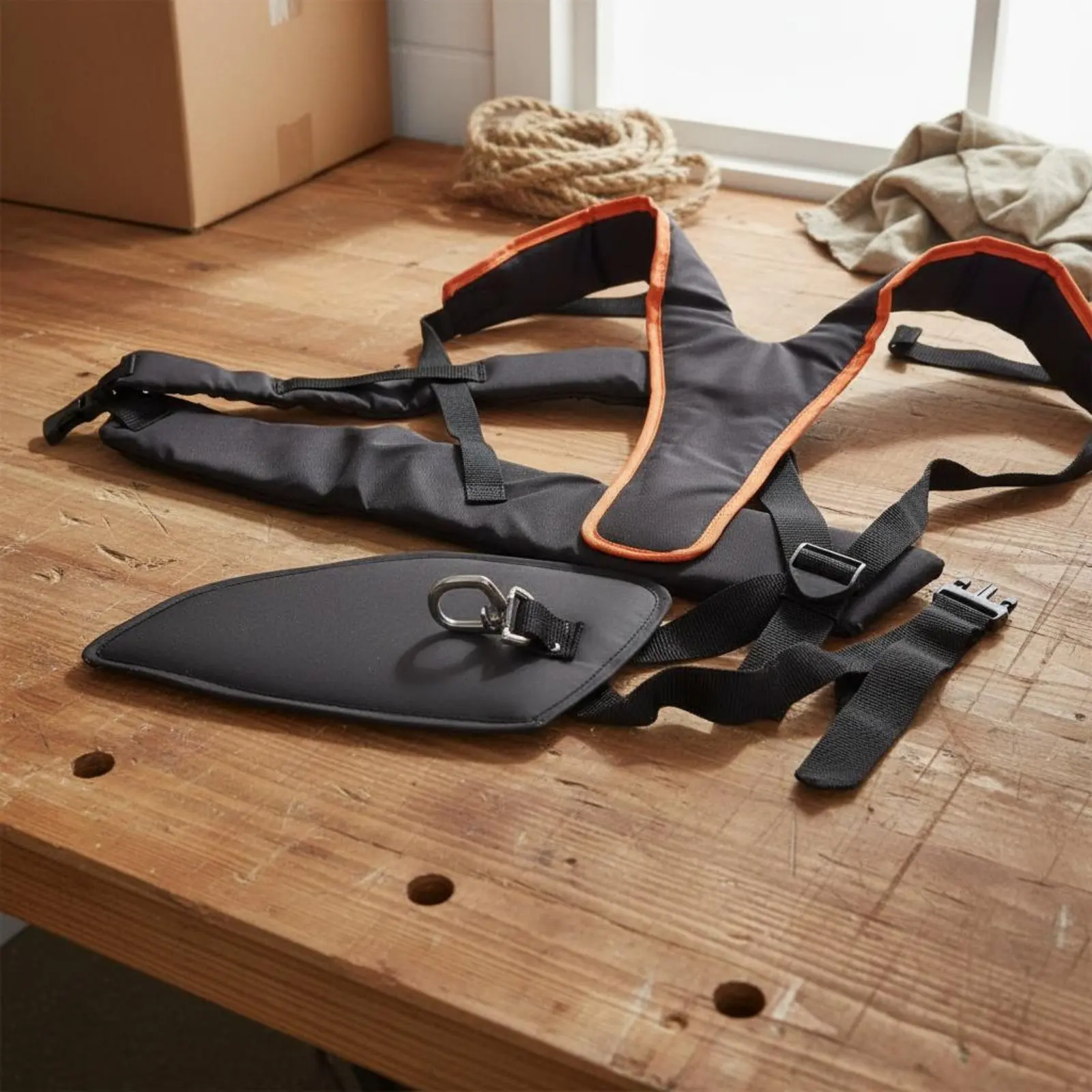 Padded Vegetation Eater Harness Robust Duty Brush Cutter Carrying Strap Universal Cord Trimmer Strap Ergonomic Design
Padded Vegetation Eater Harness Robust Duty Brush Cutter Carrying Strap Universal Cord Trimmer Strap Ergonomic Design