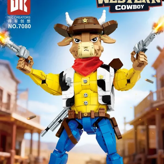 TEC CREATORS 7080 Western Cowboy 1589pcs Collectible Model Children's Educational Puzzle Building Block Model Toy Birthday Gift
TEC CREATORS 7080 Western Cowboy 1589pcs Collectible Model Children's Educational Puzzle Building Block Model Toy Birthday Gift