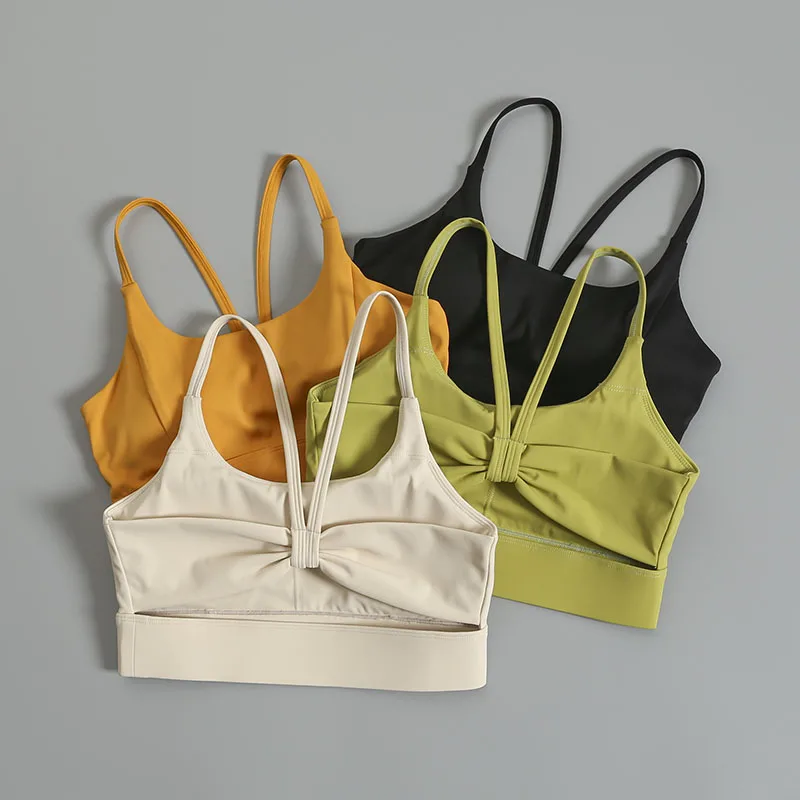New beautiful back sports lingerie female sexy suspender yoga suit bra running quick-drying training fitness vest
New beautiful back sports lingerie female sexy suspender yoga suit bra running quick-drying training fitness vest