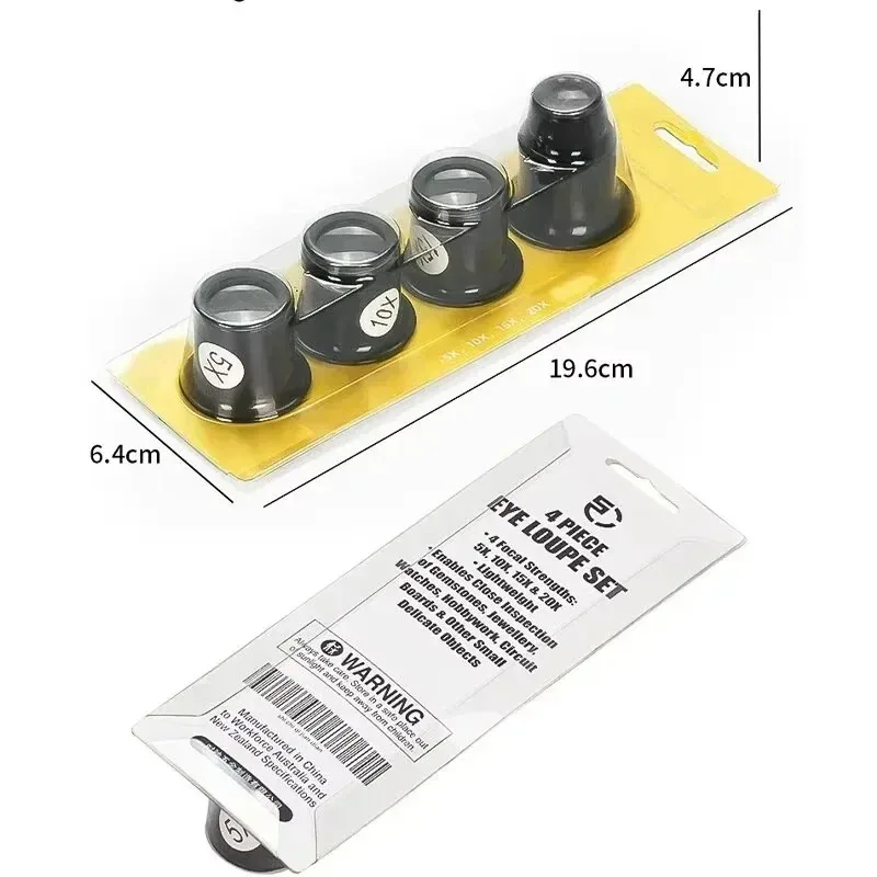 Watch Repair Tool Watch Repair 5 to 20 Times Magnifying Glass Goggles Goggles Watch Repairing Magnifying Glass Set 4PCS
Watch Repair Tool Watch Repair 5 to 20 Times Magnifying Glass Goggles Goggles Watch Repairing Magnifying Glass Set 4PCS