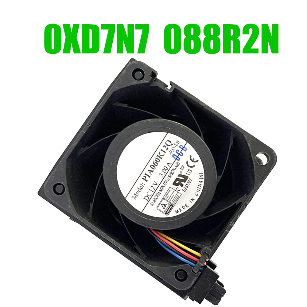 Cooling Fan For DELL For PowerEdge R750 R7525 0XD7N7 XD7N7 088R2N 88R2N-A00 P1A060K12Q PFM0612XHE-SM02 P1A060K12Q-P33-EB
Cooling Fan For DELL For PowerEdge R750 R7525 0XD7N7 XD7N7 088R2N 88R2N-A00 P1A060K12Q PFM0612XHE-SM02 P1A060K12Q-P33-EB