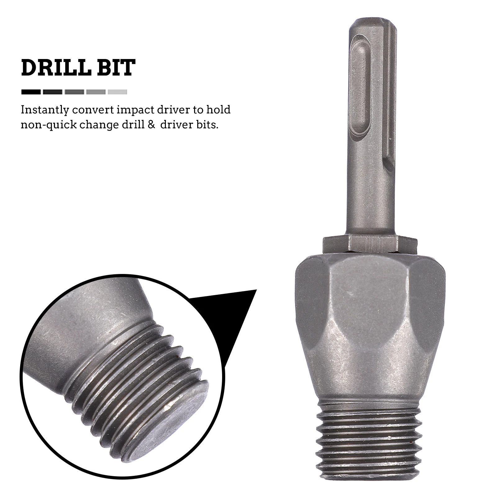 Multifunction Chuck Adapter Drill Bit Chrome Steel Wall Opener Concrete Hole Drilling Non Quick Bits Hammer Drill
Multifunction Chuck Adapter Drill Bit Chrome Steel Wall Opener Concrete Hole Drilling Non Quick Bits Hammer Drill