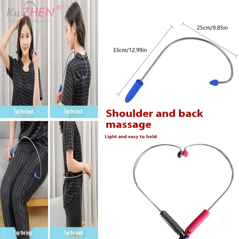 1Pcs Trigger Point Massage Tool, Shoulder Neck Back Leg Handheld Self Massager, Manual Massage Cane, Hook, Muscle Knot Remover
1Pcs Trigger Point Massage Tool, Shoulder Neck Back Leg Handheld Self Massager, Manual Massage Cane, Hook, Muscle Knot Remover