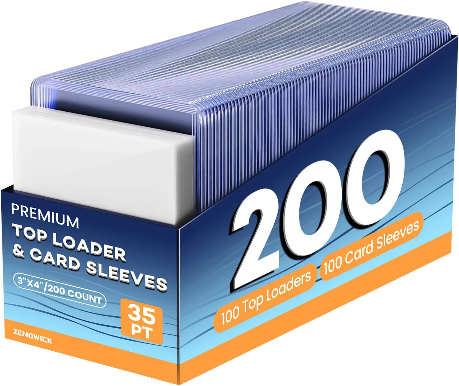 200 Card Sleeves Top Loaders for Cards, 3"x4" Hard Plastic Protectors, Baseball Trading Card Holder for Sports (100 Toploaders +
200 Card Sleeves Top Loaders for Cards, 3"x4" Hard Plastic Protectors, Baseball Trading Card Holder for Sports (100 Toploaders +