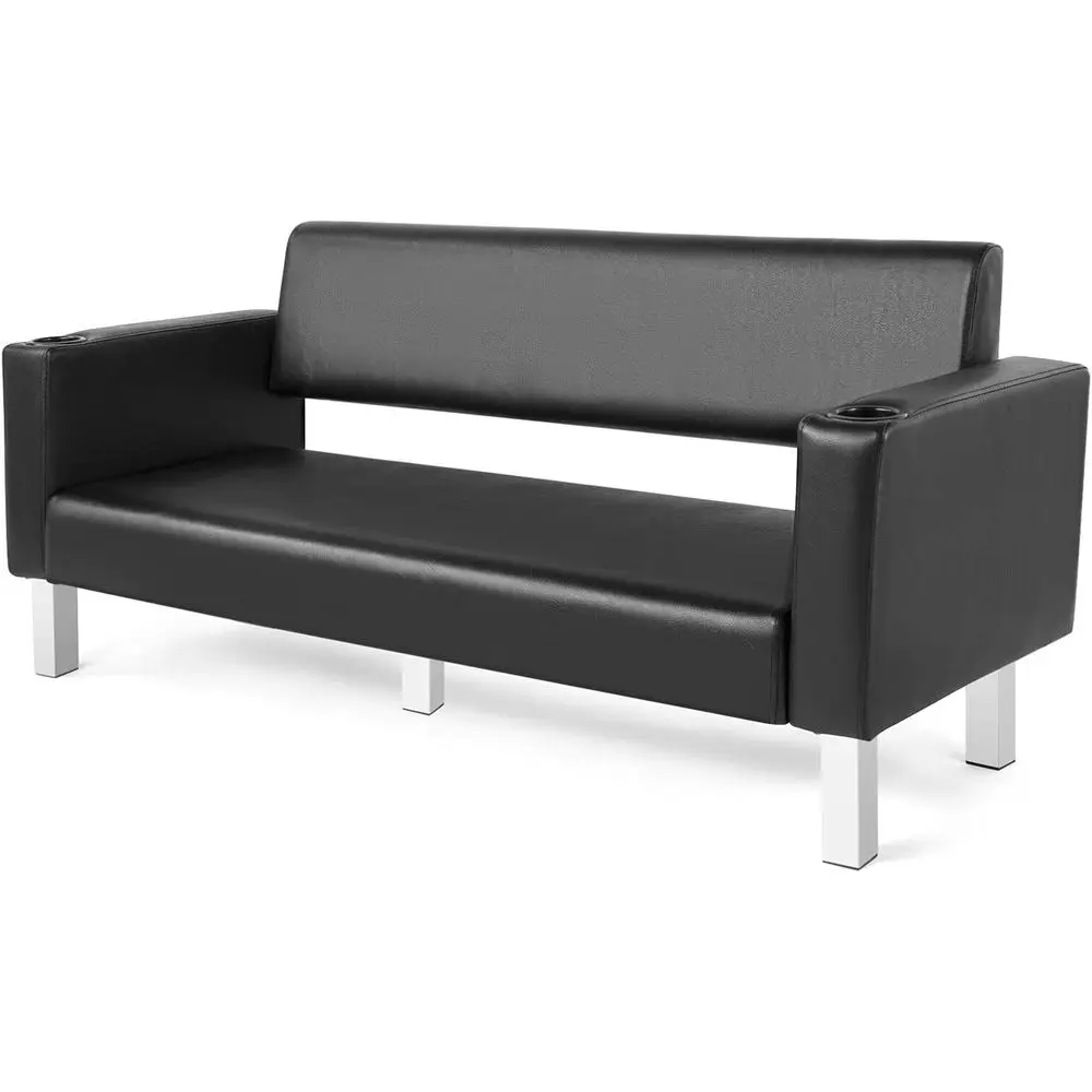 Office Reception Chairs, Waiting Room Bench, Modern Conference Room Seating with Cup Holders, Leather Bench 60.6, Stainless Stee
Office Reception Chairs, Waiting Room Bench, Modern Conference Room Seating with Cup Holders, Leather Bench 60.6, Stainless Stee