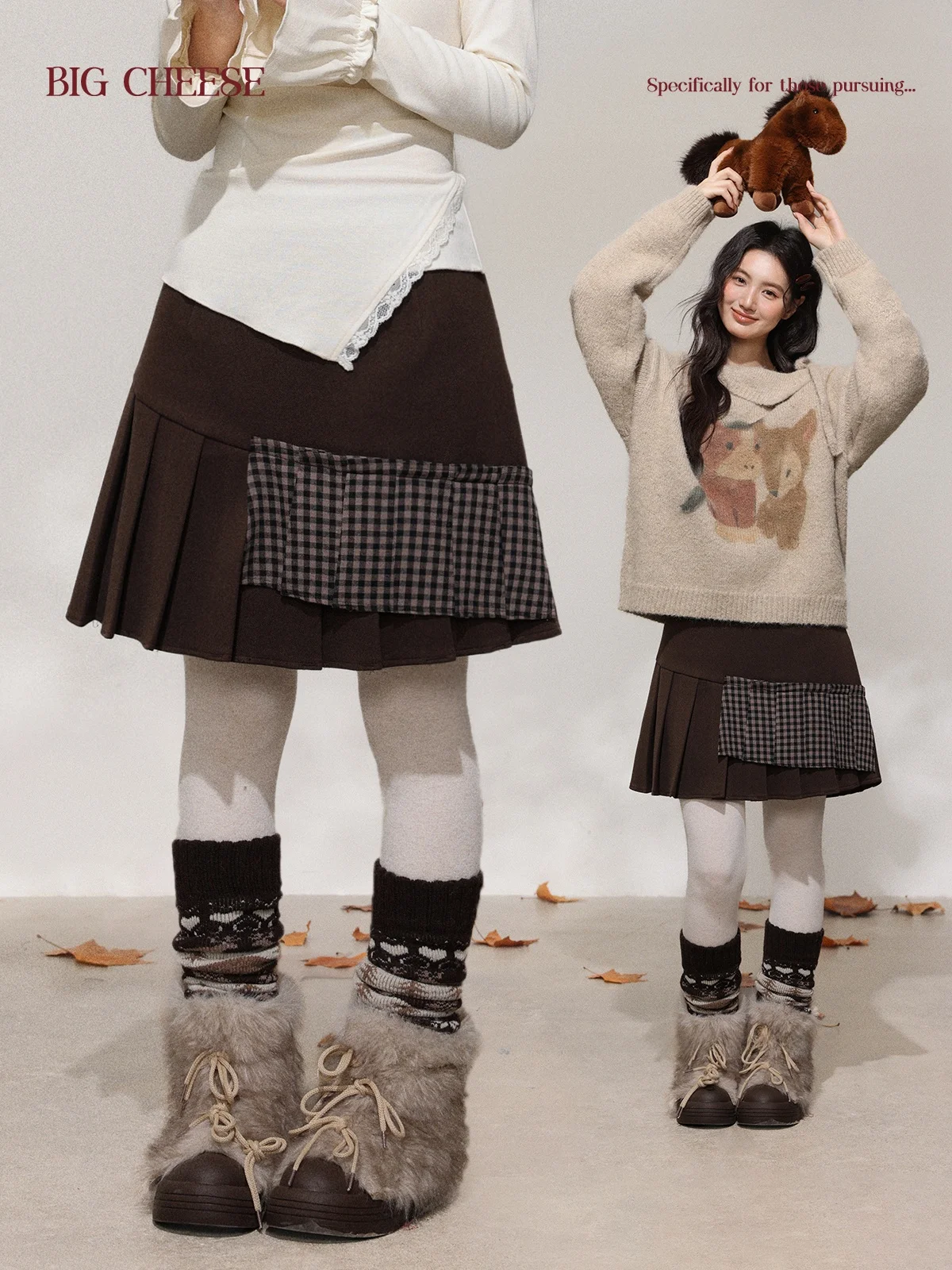 Корейская плиссированная юбка-трапеция с высокой талией для повседневной носки, из полиэстера, для зимнего сезона, повседневная, для подружек невесты
Корейская плиссированная юбка-трапеция с высокой талией для повседневной носки, из полиэстера, для зимнего сезона, повседневная, для подружек невесты