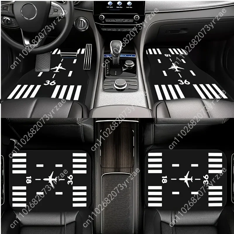 Aviation-Themed 4pcs Universal Car Floor Mats All-Season Fashionable Auto Interio Absorbent Non-Slip Washable Car Floor Mats
Aviation-Themed 4pcs Universal Car Floor Mats All-Season Fashionable Auto Interio Absorbent Non-Slip Washable Car Floor Mats