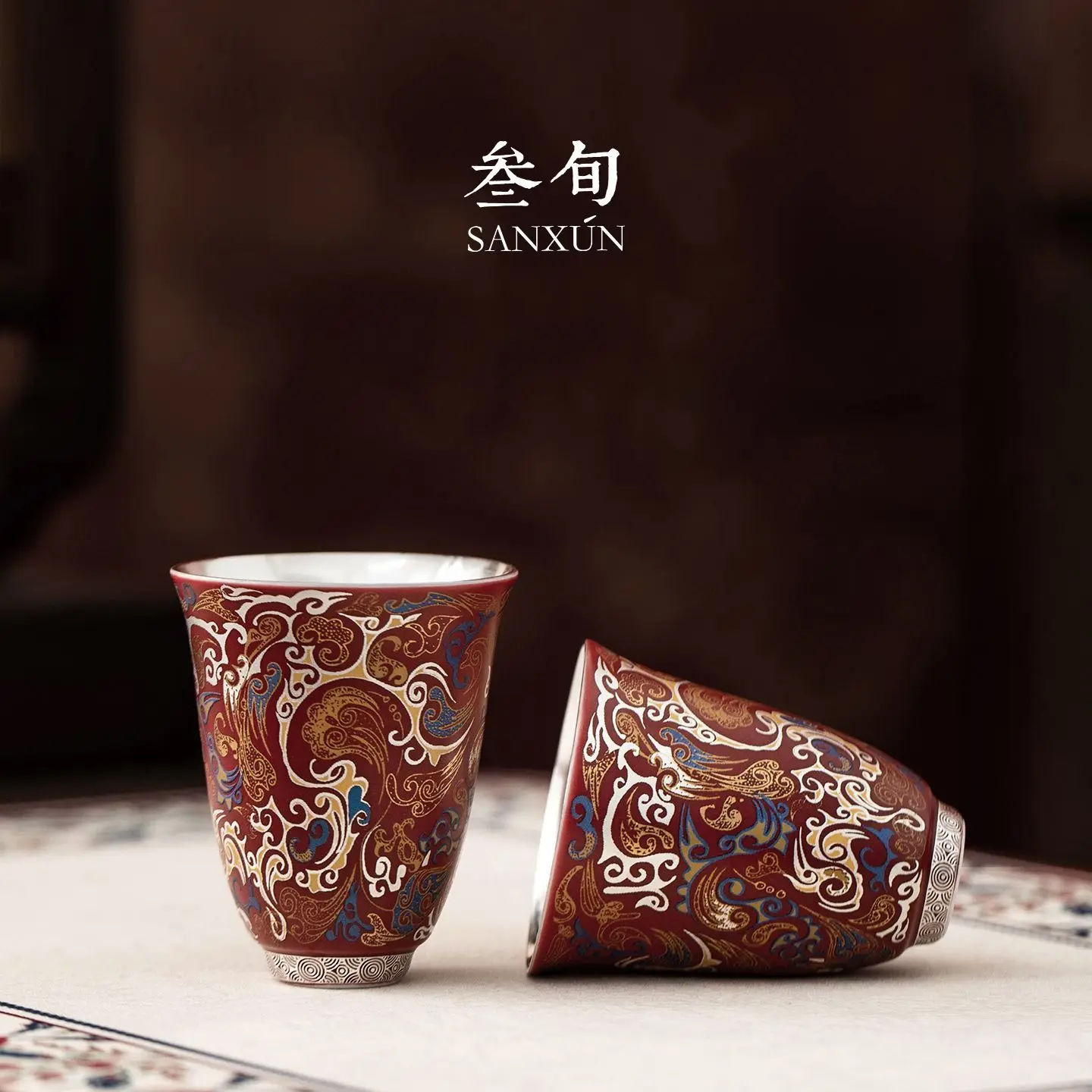 30Th Anniveary Gilt Silver Dragon Soaring Across The Sea Master High-End Specialized Tea Cup Gift For Elde Leade
30Th Anniveary Gilt Silver Dragon Soaring Across The Sea Master High-End Specialized Tea Cup Gift For Elde Leade