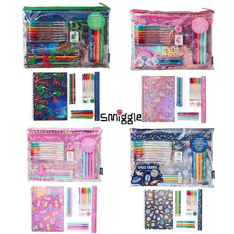 Genuine Australian Smigglea4 Stationery Set For Children'S Large Capacity Notes High Lighter Pencil Rubber Gift Box
Genuine Australian Smigglea4 Stationery Set For Children'S Large Capacity Notes High Lighter Pencil Rubber Gift Box