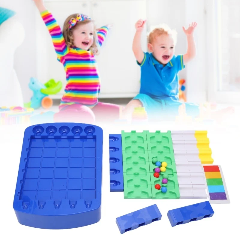 Children Logical Maze Ball Bead Route Training Puzzle Brain Educational Board Game Toy For Ages 3+
Children Logical Maze Ball Bead Route Training Puzzle Brain Educational Board Game Toy For Ages 3+