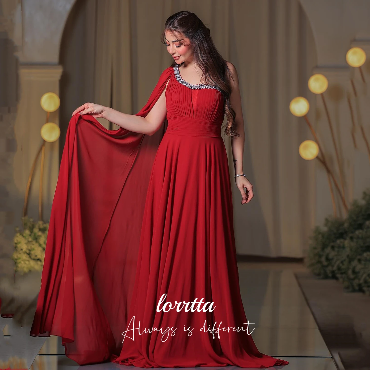 Lorrtta Customized Women Evening Dress for Wedding Guest Elegant Party Dresses Special Occasion Dress Ball Gowns فساتين سهرة
Lorrtta Customized Women Evening Dress for Wedding Guest Elegant Party Dresses Special Occasion Dress Ball Gowns فساتين سهرة